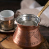Grape Design Copper Coffee Pot - CRYSTALIA GLASS